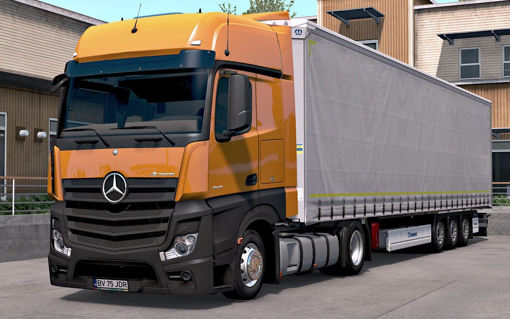 Mercedes Actros Mp4 By Alex V175 146 Ets2 Mods Euro Truck Simulator 2 Mods Ets2modslt